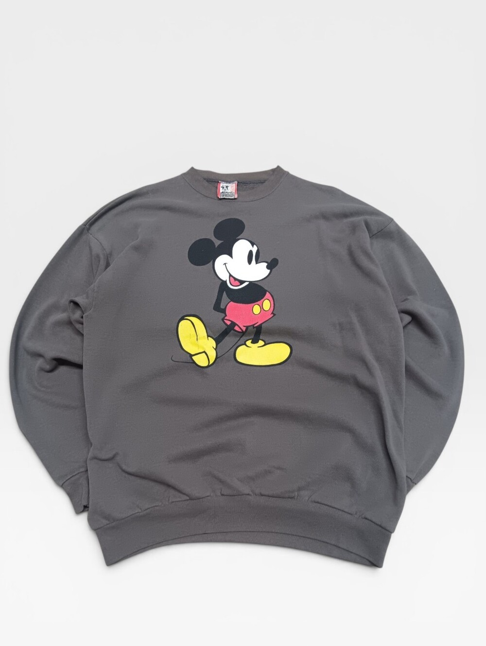 Vintage Disney Designs Large Mickey Mouse Graphic Sweatshirt One Size Fits Most